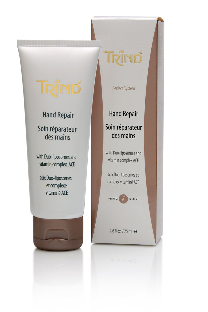 Exfoliate home remedy and Trind Hand Repair Cream