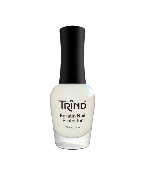 Trind Keratin Nail Protector - Glossy Finish Strengthener - Formaldehyde Free