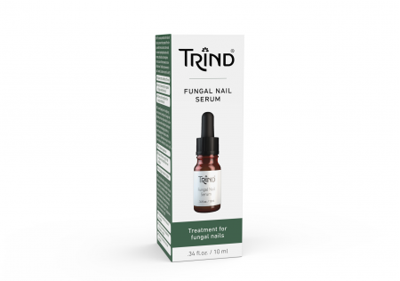 A serum on a 10 ML dropper bottle inside a box that penetrates the nail and helps to prevent the spread of the fungus within the nail and to other nails. It contains hydrolyzed keratin which restores, rebuilds and strengthens the structure of the renewed or non-affected nail.