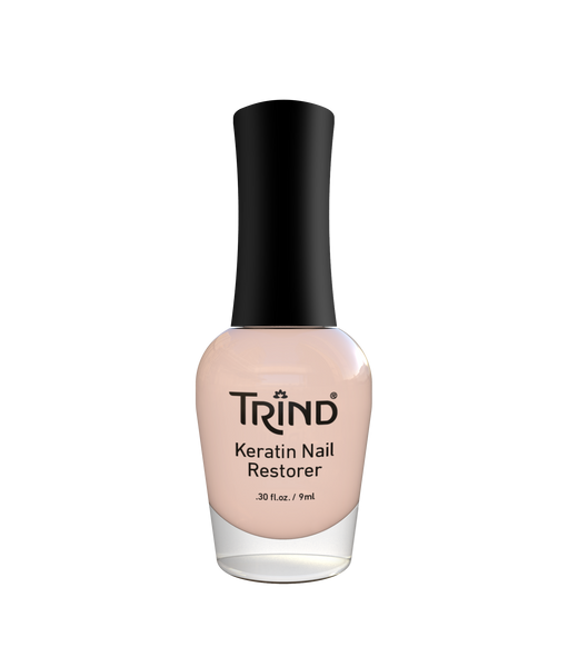 Trind Keratin Nail Restorer - Bare Nail Finish Strengthener - Formaldehyde Free