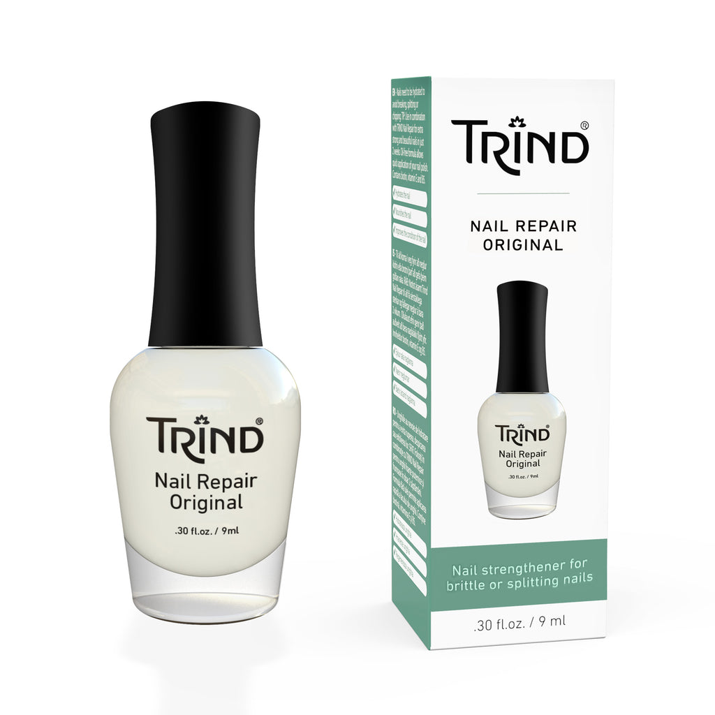 Trind Nail Repair Original Natural Promotes Nail Growth for Damaged Nails Thin and Weak Nails